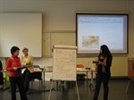The participants present their Conbat+ materials
