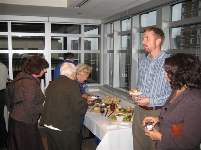 After the symposium we were offered a lovely reception