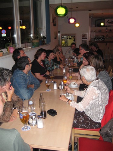 A great welcome dinner at Liwino's