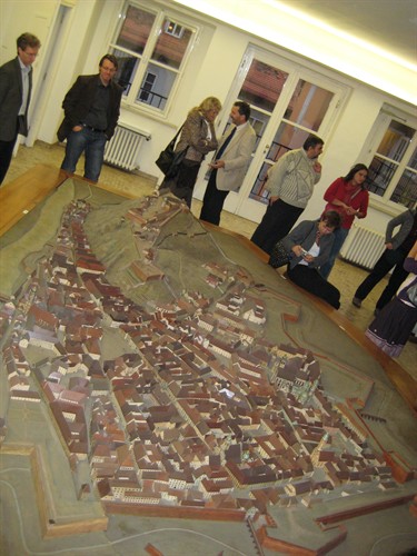 Visiting a 300 year old scalemodel of the city of Graz