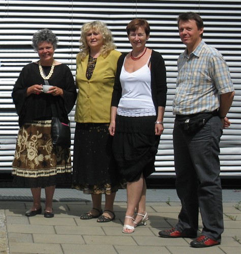 Aine, Elena, Marie and Christoph